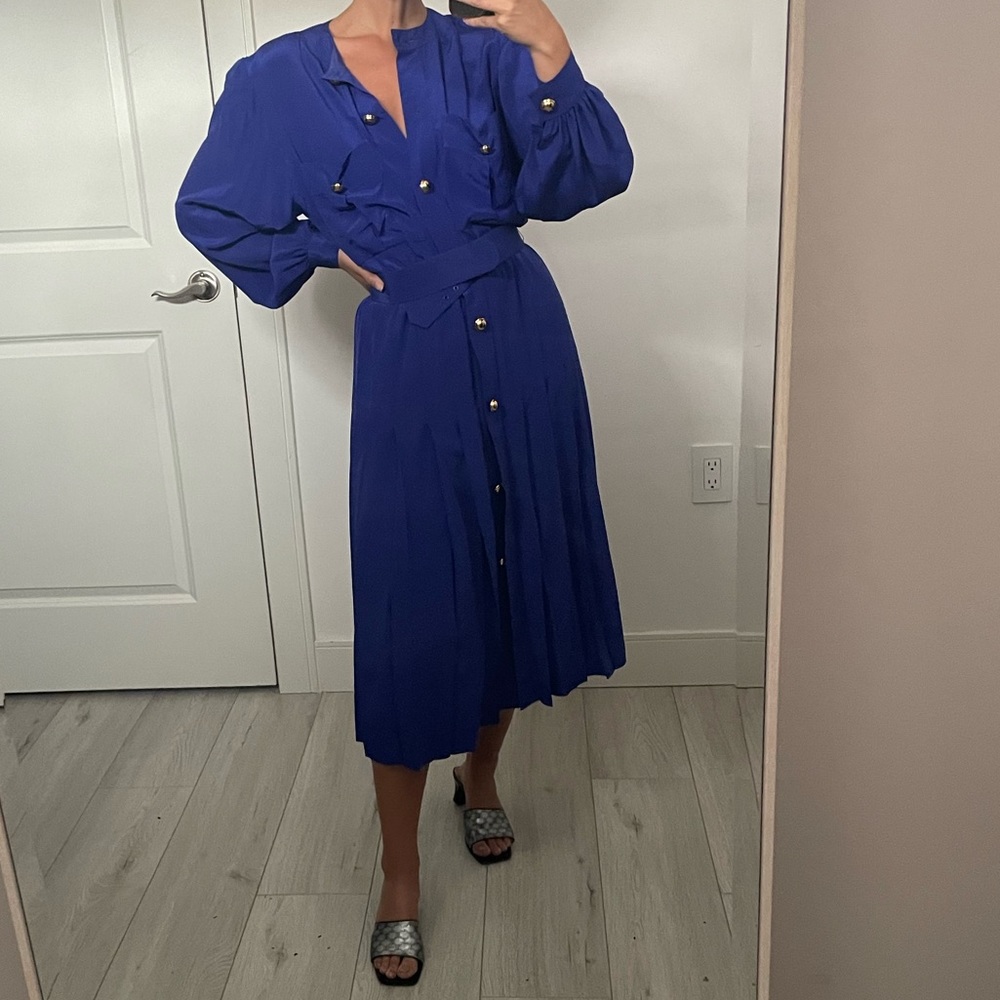 Akris Vintage Silk Dress